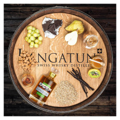 Langatun - Old Woodpecker -  46% - 50cl - Organic Bio - in Karaffe - in Holzbox