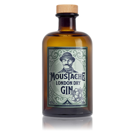 Moustache London Dry Gin - Langatun -  43% - 50cl