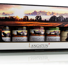 Langatun - GP - 5x5cl Langatun Whisky - 46.62% - 25cl - je 5cl Old Deer, Old Crow, Old Wolf, Old Woodpecker, Jacob's Dram