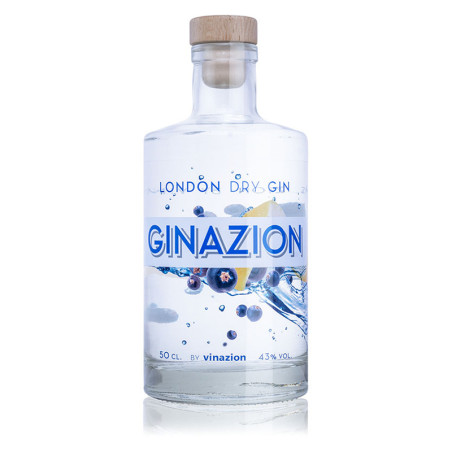 Langatun - Ginazion London Dry Gin - 43% - 50cl - Citrus Edition - in Karaffe