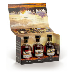  Langatun - Geschenkpackung - 3x20cl Langatun Whisky - 46% - 60cl - je 20cl Old Deer, Old Crow, Old Wolf