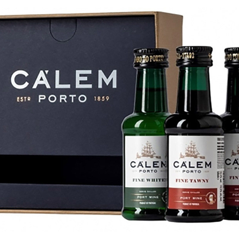 Calem - 3x5cl - 19.5% - 15cl - je 5cl Tawny, Ruby, White
