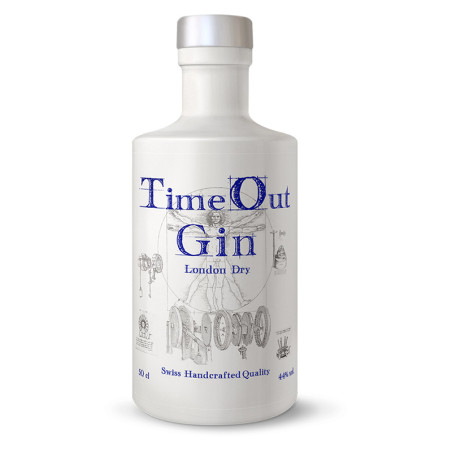 Time Out - London Dry Gin - Langatun - 44% - 50cl - Swiss handcrafted Gin