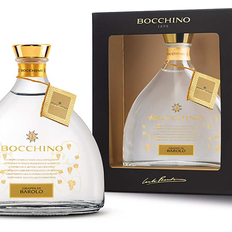 Bocchino - Grappa di Barolo bianca  - 40% - 70cl 
(ex 61501) (neu 443)