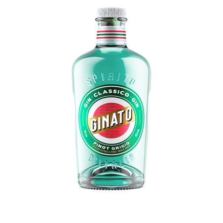 Ginato Gin - Pinot Grigio & Sicilian Lemon - 43% - 70cl