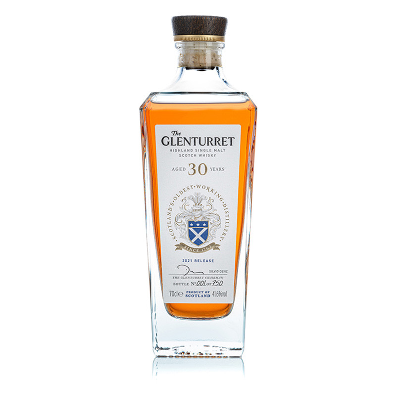 Glenturret - 30y - 41.6% - 70cl - 2021 bottling - in Holzbox