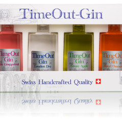 Time Out - Gin Miniatur Set 4x5cl - 44% - 20cl