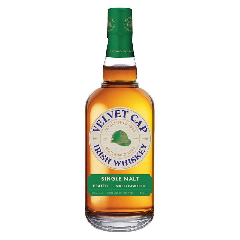 Velvet Cap - Sherry Cask Finish - 40% - 70cl - peated Irish Single Malt