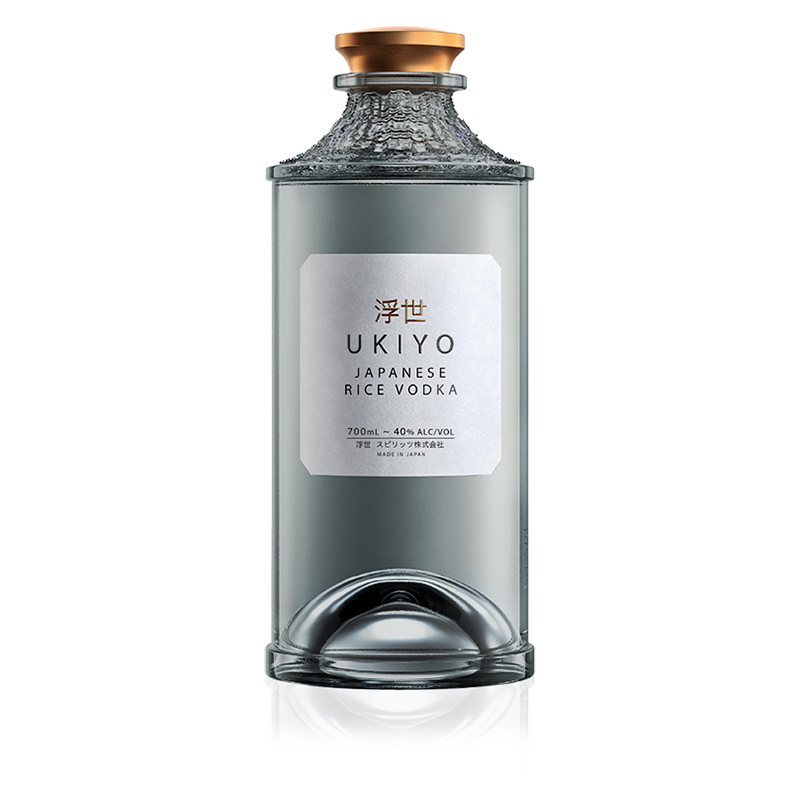 Ukiyo-  Japanese Rice Vodka - 40% - 70cl 
