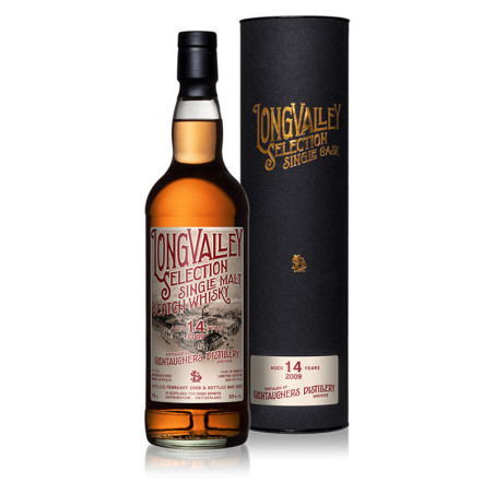 Glentauchers - 14y 2009 - Long Valley - 50% - 70cl - Bordeaux Red Wine Cask - Single Cask