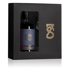 Seven Seals - Geschenkpackung - Amarone Wood Finish - 46% - 70cl - GP mit 2 Gläsern