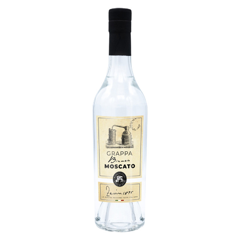 Zanin - Moscato Bianca Grappa - Linie Alambicchini" - 38% - 50cl  