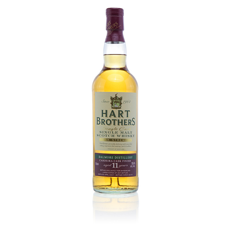 Dalmore - 11y 2007 / 2019 - Hart Brothers - 55% - 70cl - Cadeira Finish - Limited Edition - Botteled exclusively for Switzerland
