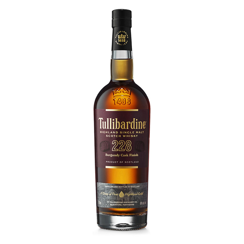 Tullibardine - 228 - 43% - 70cl - Burgundy Cask Finish