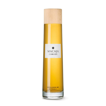 Bocchino - Macaja Cask Gin (6511) (3511) - 46.8% - 50cl - ohne Holzrahmen