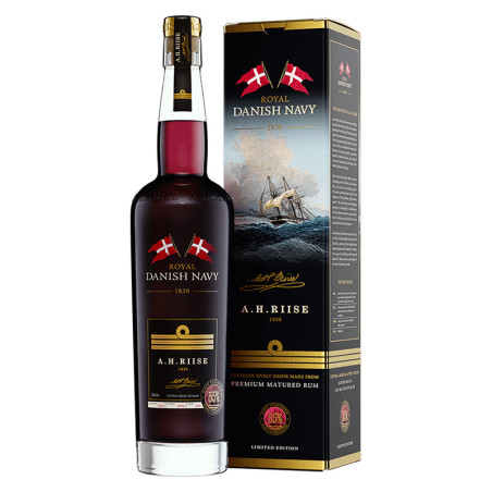 A.H. Riise - Royal Danish Navy Strength - 55% - 70cl 