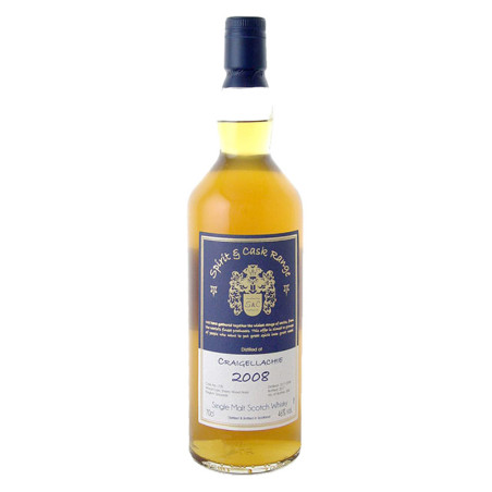 Craigellachie - 2008 -  Spirit & Cask - 46% - 70cl - Single Cask No. 729 - Non Chill-Filtered