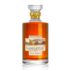 Langatun - Old Wolf - 46% - 50cl - in Karaffe - in Holzbox