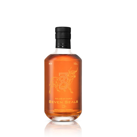 Seven Seals - The Age of Taurus (Stier) - 49.7% - 50cl - Limited Release - in Holzbox
