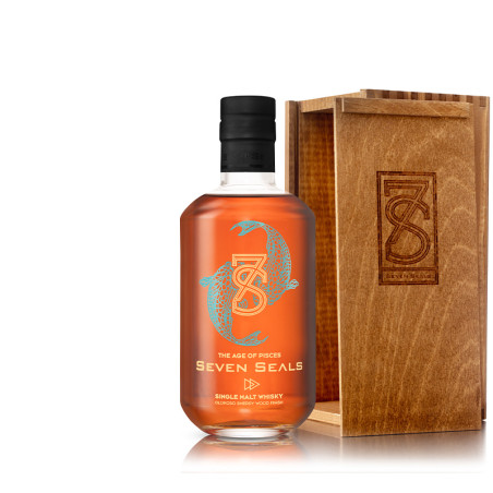 Seven Seals - The Age of Pisces (Fisch) - 49.7% - 50cl - Limited Release - in Holzbox
