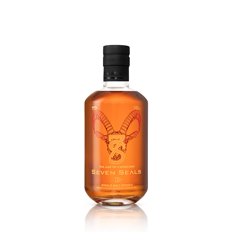 Seven Seals - The Age of Capricorn (Steinbock) - 49.7% - 50cl - Limited Release - in Holzbox
