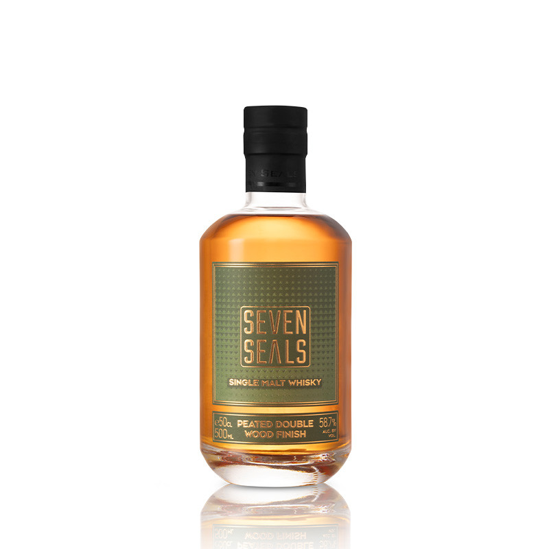 Seven Seals - Peated Double Wood Finish CP - 58.7% - 50cl 