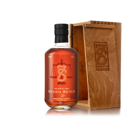 Seven Seals - The Age of Libra (Waage) - 49.7% - 50cl - Rum Wood Finish - Limited Release - in Holzbox
