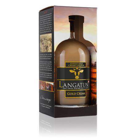 Langatun - Gold Cream - 18% - 50cl - Whisky Likör