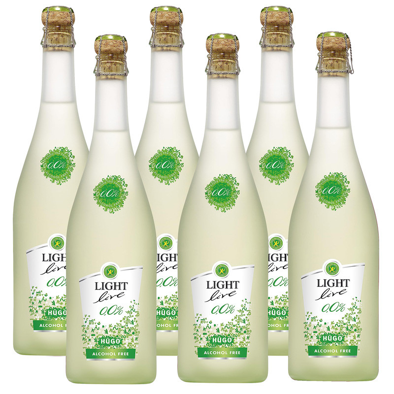 LIGHT Live HÛGO - 0.0% - 450cl (6er-case a 75cl)