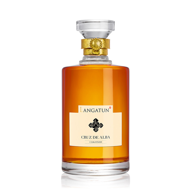Langatun - Cruz de Alba Cask Finish 2016 - 49.12% - 50cl - Cask No.325 - in Karaffe - in Holzbox