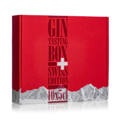 Gin Box "Swiss Edition" 10x5cl - 43.35% - 50cl - 3rd Edition - diverse schweizer Gin's
