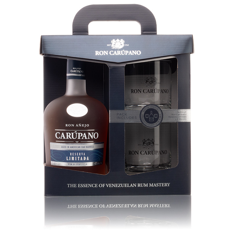 Carupano - 18y - 40% - 70cl - GP mit 2 Gläser