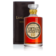 Langatun - Vintage Reserve - 12y 2011 / 2023 - 49.12% - 50cl - Single Grain - PX Cask  No. 155 - in Karaffe - in Holzbox