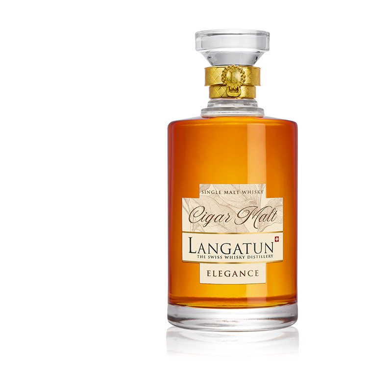 Langatun - Cigar Malt - 45.6% - 50cl - in Karaffe - in Holzbox