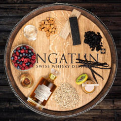 Langatun - Cigar Malt - 45.6% - 50cl - in Karaffe - in Holzbox