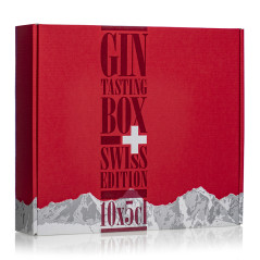 Gin Box "Swiss Edition" 10x5cl - 43.35% - 50cl - 3rd Edition - diverse schweizer Gin's