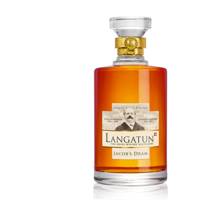 Langatun - Jacob's Dram - 49.12% - 50cl - Single Cask - in Karaffe - in Holzbox