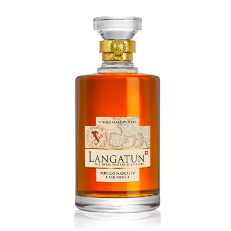 Langatun - Nerello Mascalese Cask Finish 2018 - 49.12% - 50cl - Cask No.310 - in Karaffe - in Holzbox