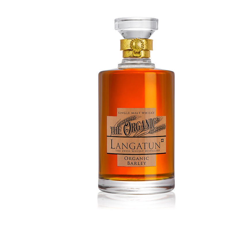 Langatun - The Organic -  46% - 50cl - in Karaffe - in Holzbox