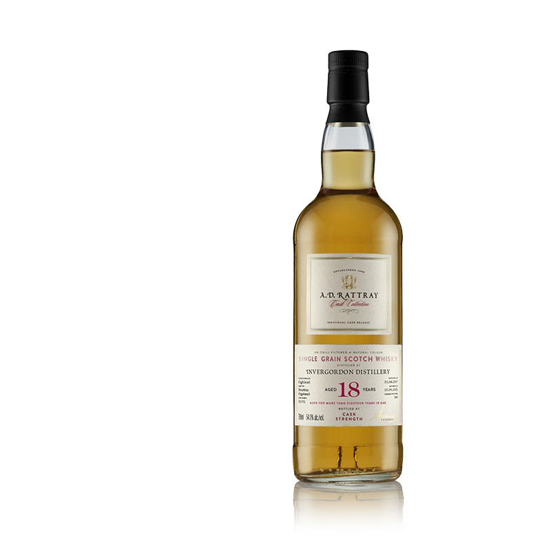 Invergordon - 18y - 2007 - A.D.Rattray - 54% - 70cl - Single Cask 301731 - Bourbon Hogshead