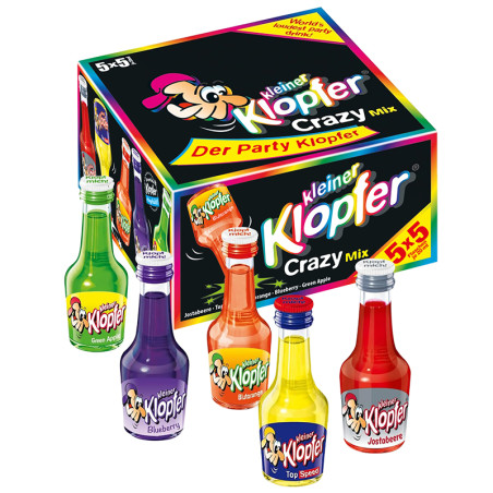 Kleiner Klopfer - Crazy Mix 25xc2cl - 15.2% - 50cl - 25er Packung