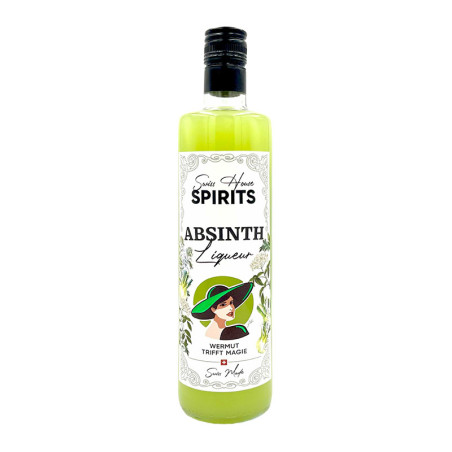 Absinth Likör - Swiss House Spirits - 15% - 70cl - Kräuterlikör 