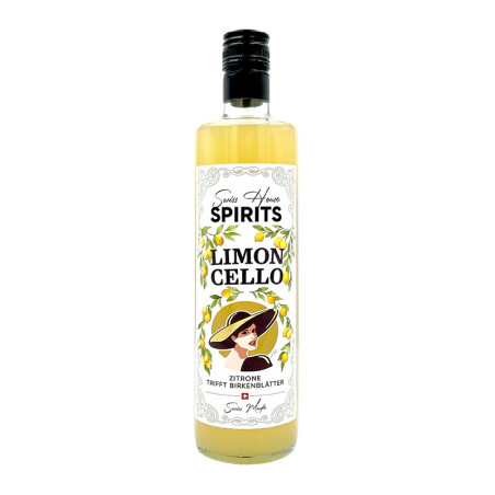 Limoncello Likör - Swiss House Spirits - 25% - 70cl 