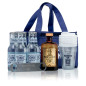 Moustache Gin Tonic Kühltasche - Ginger Gin - 43% - 50cl - inkl. 6x 20cl Swiss Tonic mit Becher und Flaschenöffner